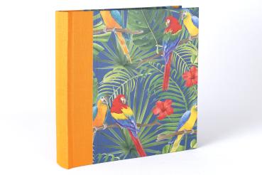 Set "Parrots", photo album and storage box